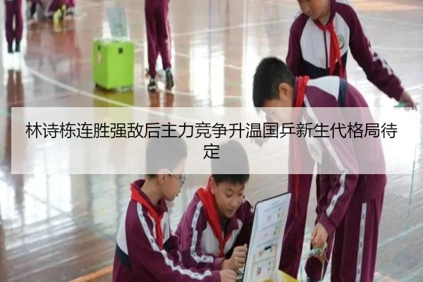 林诗栋连胜强敌后主力竞争升温国乒新生代格局待定 - yabo